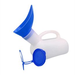 Portable Urinal 1000ML Reusable Bottle For Men And Women Mobile Pee Potty With Lid And Funnel Travel Urinal Toilet For Outdoor