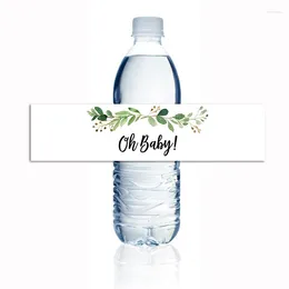 Party Decoration Baby Shower Birthday Supplies Water Bottle Label -15PCS