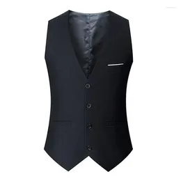 Men's Vests Billiards Vest Spring Summer Autumn Fashion Suit Slim Waistcoat Professional Dress Uniform