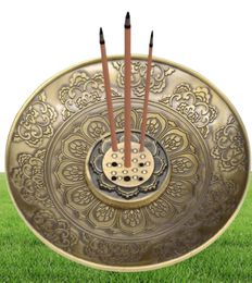 Incense Stick Holder Brass Insense Burner with Ash Catcher for Meditation Yoga Home Office Fragrance Home XB13263554