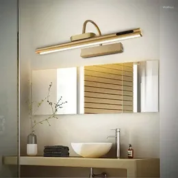 Wall Lamp Modern LED Vanity Lights Bathroom Mirror Lamps Waterproof Dimmable Toilet Mounted Lighting Fixtures Sconces