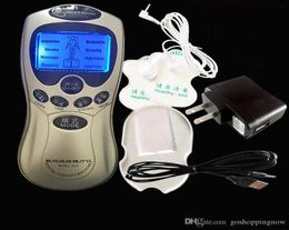 Updated Health Care Electric Tens Acupuncture Full Body Massager Digital Therapy Machine For Back Neck Foot Amy Leg Pain Relief8993629