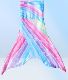 Girls Swimsuit 3pcs Mermaid Tail swimwear kids mermaid Swim pool Bathing Suit Princess beach bikini girls party Cosplay Costumes282477681