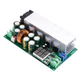 DC-DC High Power 600W Adjustable Step-down Power Supply Module With Fan 12V-80V To 2.5V-50V Buck Converter 25A Constant Current