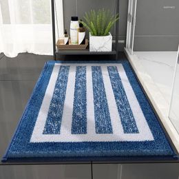 Bath Mats 2024 Bathroom Anti-slip Mat Floor Home Toilet Door Absorbent Carpet