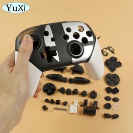 1Set DIY Full Shell Housing Case Cover Kit & Full Thumbstick Buttons Replacement For Nintend Switch Pro NS Gamepad Controller