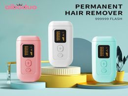 Professional Hair Removal Machine 990000 Flashes Portable Pulsed Light Depilation Device Permanent IPL Epilators For Women 2202118912291