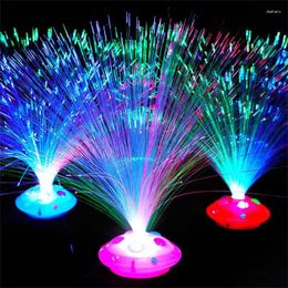 Party Decoration Fibre Optic Lights Battery Not Included Planar Optical Lamp Led Durable Approximately 10 32cm Night Light Abs