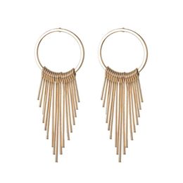 Fashion Tassel Round Hoop Earrings Stud Female Alloy MultiFunction Dangling Luxury Jewellery Birthdays Weddings Mother Day Gift8546552