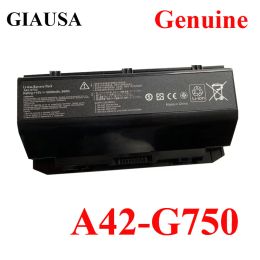 Batteries Genuine A42G750 Laptop Battery for ASUS ROG G750 G750J G750JH G750JM G750JS G750JW Notebook Battery 15V 5900mAh/88WH