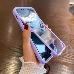 360 Full Body Front Back Clear Case For IPhone 15 14 13 11 12 Pro Max XS X XR 7 8 15 Plus SE Luxury Silicone Shockproof Cover