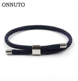 New Arrival Lover Macaron Charm Rope Chain Paracord Bracelet Male Women Summer style Adjustable Accessories S00215792994