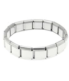 Italian Link Stainls Steel Modular Bracelets 18pcs Links Italian Charm Bracelet19151372913