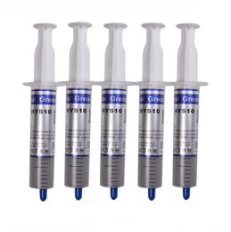 30g HY-510 Grey Thermal Silicone Grease Syringe Paste for LED CPU GPU Cooling and Household Appliances Electronic Components