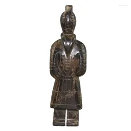 Decorative Figurines Ancient Jade Hand Carvedjade Soldiers
