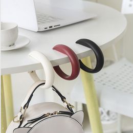 Student Table Side Schoolbag Hooks Wall Hanger Holder Plastic Bag Cute Hook for Hanging Decorative Kawaii Desk Accessories