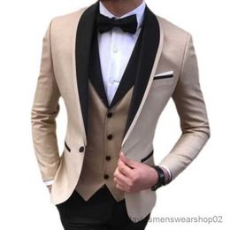 Men's Suits Blazers Party Dresses Jacket+Pants+Vest Fashion Suits For Men Slim Fit Party Casual Male Blazer Formal Occasion Dresses Homme Costume