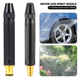 Adjustable High Pressure Spray Nozzle Water Gun Sprinkler Connector Hose Sprinkler For Cleaning Washer Garden Watering