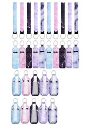 Keychains 30 Pieces Travel Bottle Keychain Holder Chapstick Reusable Containers Set With Wristlet Lanyards1794503