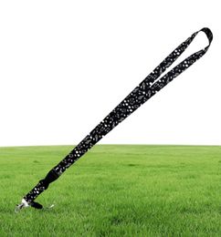 Music Notes Lanyard Keychain Lanyards Straps for keys Badge ID Mobile Phone Rope Neck Lanyard Accessories Gifts7218178