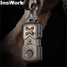 Decompression Toy FEGVE Titanium Alloy Push Slider EDC Toy Three-layer Decompression Magnetic Metal Fingertip Spinner Limited To 101pcs 240413