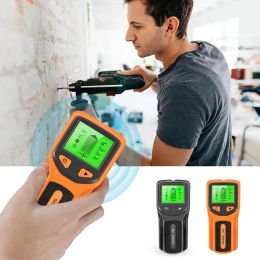 5-in-1 Professional Wall Stud Finder Metal Detector Wires Depth Tracker Wood AC Wire Cable Electric Wall Scanner (no battery)