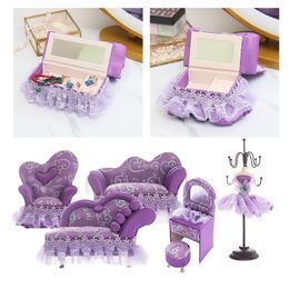 Novelty Jewellery Box Organiser Storage Case Display Tray Rings Holder for Earrings Necklace Bracelets Jewellery Gift Box