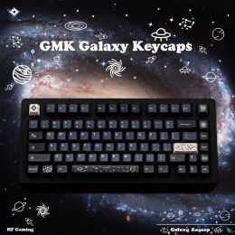 Accessories GMK Galaxy Keycaps, 134 Keys PBT Keycaps Cherry Profile DYESUB Personalized GMK Keycaps For Mechanical Keyboard
