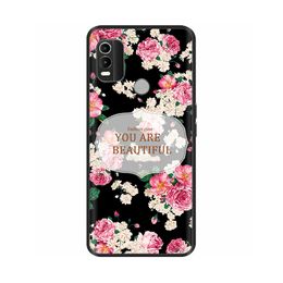 Soft Cover For Nokia C21 C21 Plus Case Luxury Painted Black Silicone Phone Back Cases for NOKIA G21 G11 Shell Cover Funda Coque