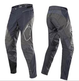 The new mountain summer riding trousers motorcycle field training downhill pants racing thin mesh transparent pants9554805