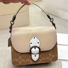 Chic C-print Luxury Crossbody Bags Women Shoulder Designer Bag Fashion Classic Letter Leather Handbag Flap Messenger Bag Purse