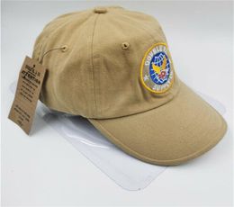 Khaki Warm Polo Cap Classic Embroidered RRL The Unisex Vintage Hat Casual Adjustable8552656