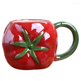 Mugs Creative Fruit Shape Mug Ceramic Coffee Cup Cute And Different Cups Original Drinkware Unusual Tea Travel