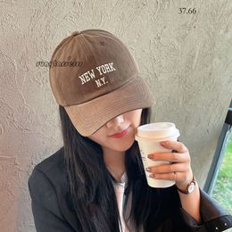 bucket hat Soft Top Versatile Trendy Big Head Surrounding Face Small Duck Tongue Han Ins Spring and Autumn Men's Black White Baseball Hat Women