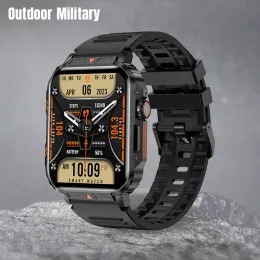 Watches 2024 New Outdoor Military Smart Watch Men GPS Tracker Bluetooth Call Smartwatch IP68 Waterproof Women Watches For Xiaomi Huawei