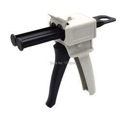 Guns Manual Caulking Gun Dispenser 50ml Two Component AB Epoxy Sealant Glue Gun Applicator Glue Adhensive Squeeze Mixed 1:1 Glue Gun