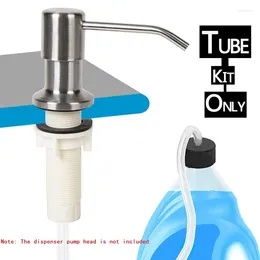 Liquid Soap Dispenser SEWS-Sink Extension Tube Kit 45Inch With Cheque Valve No Need To Fill The Little Bottle Again