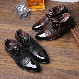 Dance Shoes Leather For Men Young Korean Version Of Big Code Zapatos De Baile Latino Latin Banquet Male