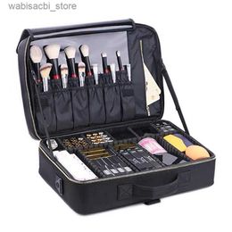 Cosmetic Bags Travel Makeup Bag Professional Make Up Box Cosmetics Pouch Bags Beauty Case For Makeup Women Fashion Cosmetic Bag L49