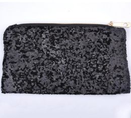 WholePopular Fashion New Women Evening Party Handbag Clutches Makeup Bags Glitter Sequins Dazzling Cosmetic Bag Pouch WQB10577709689