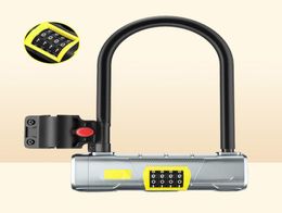 Xunting Bicycle Motorcycle Battery Car Lock Mountain Bike AntiTheft Anti Hydraulic Shear Ulock Bike Electric Vehicles ULock P089664145