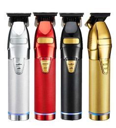 Professional Gold Electric For Men Cordless Rechargeable Shaver Barber Cutting Machine T Styling 2112295395771
