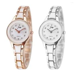 Wristwatches Fashion Women Ladies Watch Waterproof Female Small Dial Stainless Steel For Gift Travel Work Shopping