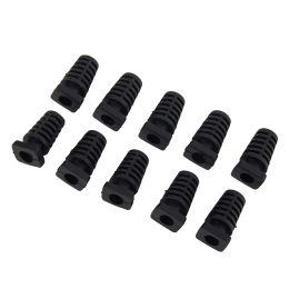 10pcs 4.1mm Cable Gland Connector Rubber Strain Relief Cord Boot Protector Wire Cable Sleeve Power Tool Cellphone Charger