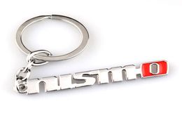 3D Metal Car Key Chain Keyrings case NISMO Emblem for nissan qashqai juke xtrail tiida t32 almera Key holder Car Accessories Styl7703519