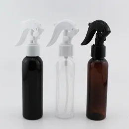 Storage Bottles 120ml X 40 Empty Black Plastic Spray Trigger 120cc DIY Makeup Hair Sprayer Container Bottle With Pump 4OZ