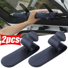 1-3pcs Universal Car Umbrella Holder Trunk Umbrella Storage Organiser Mount Hook Mini Hanger Holders Auto Interior Accessories