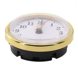 Clocks Accessories Brand Durable And Practical Widely Applicable Quartz Clock Insert 30g Clear Lens Gold Colored Trim