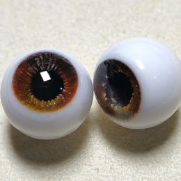 12mm/14mm Doll Eyes Resin Pure Circle Eyeball DIY Handmade Doll Accessories Eyeball For BJD Doll Plaster Eyes