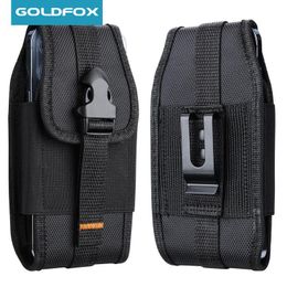 Universal Oxford Phone Holster Belt Case Mobile Phone Bag For iPhone 14 13 Samsung Huawei Xiaomi Men Waist Bag Pouch Pack